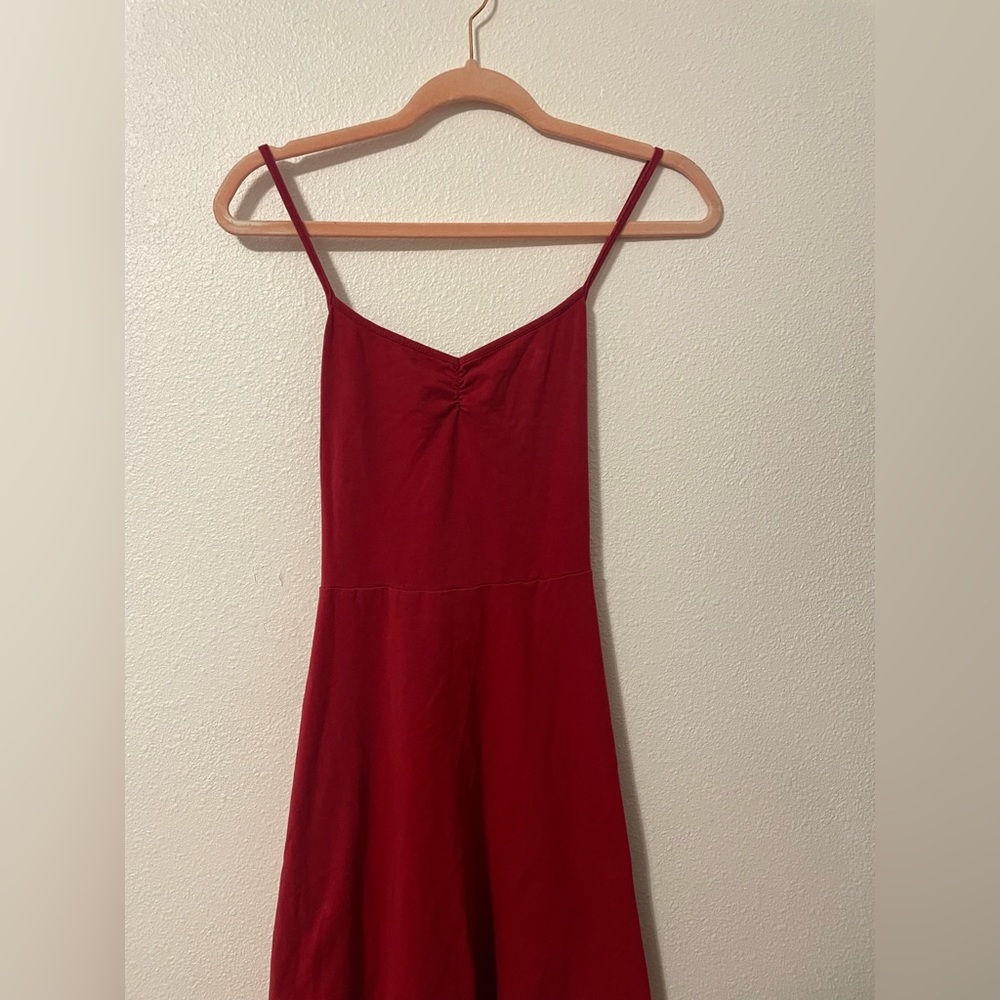 Red dress